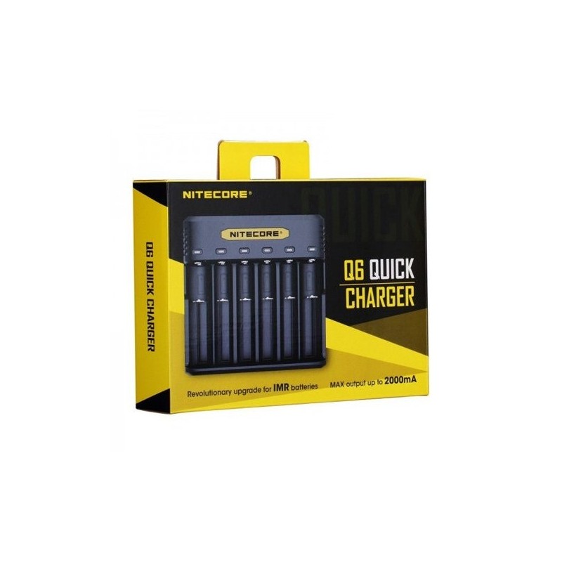 Chargeur (6 accus)  - Q6 2A - NITECORE