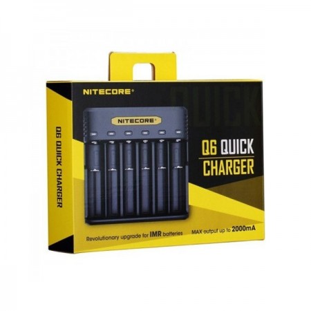 Chargeur (6 accus)  - Q6 2A - NITECORE