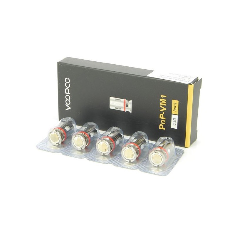 Pack de 5 résistances PNP Vinci -  VOOPOO