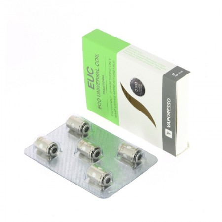 Pack de 5 résistances ECO UNIVERSAL (EUC) / 0.5ohm / VAPORESSO