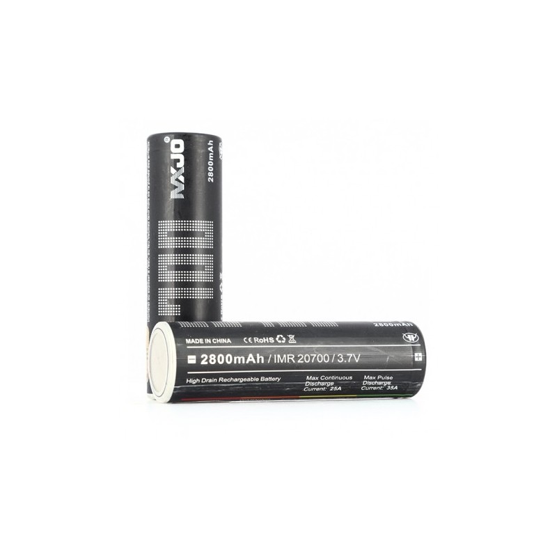 Accu 20700 2800mAh 35A 3,7V - MXJO