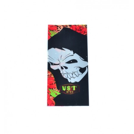 Wraps pour accus 18650 - Grim Skull - (lot de 5)