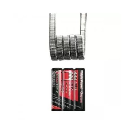 Triple Fused Clapton Ni80 - 0.30 ohm - (10pcs) - FUMYTECH