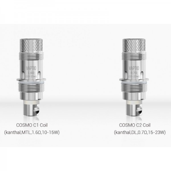 Pack de 5 résistances - KIT COSMO VAPTIO